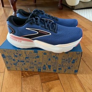 Brooks Glycerin GTS 21 Size 10 Blue/Icy Pink/Rose New In Box